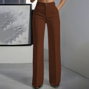 High waist trouser
