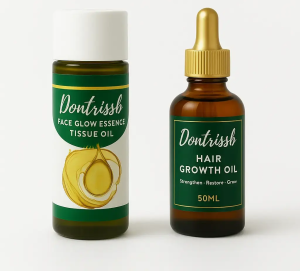 Face Tissue oil + Hair oil